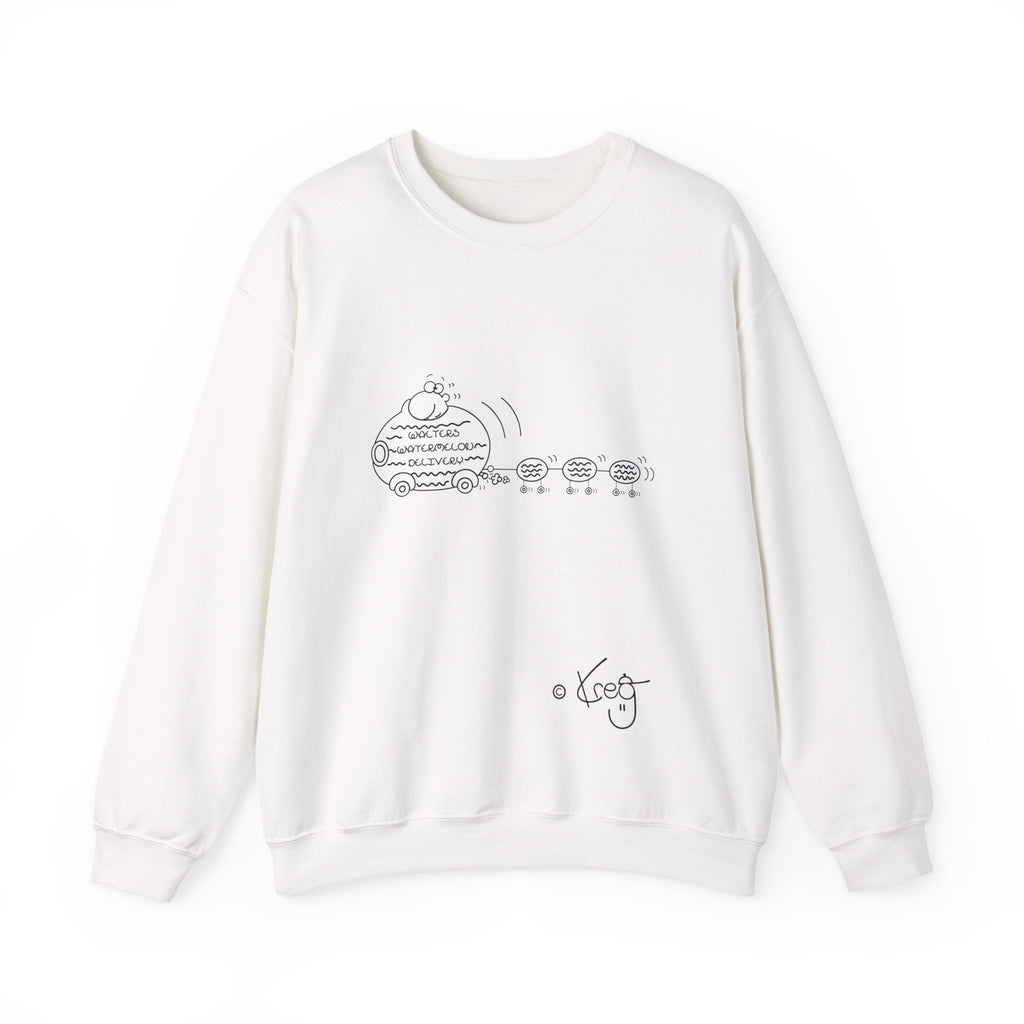 WALTER'S WATERMELON DELIVERY,Unisex Heavy Blend™ Crewneck Sweatshirt