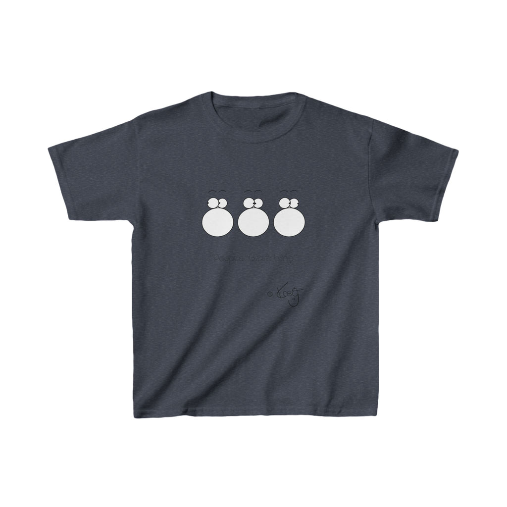 PEOPLE WATCHING,Kids Heavy Cotton™ Tee