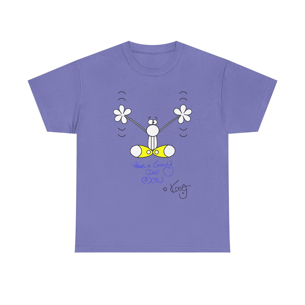 GROOVY DAY,Unisex Heavy Cotton Tee