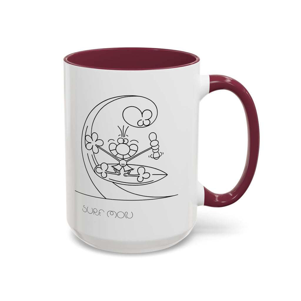 SHAKA SURFER Colorful Mugs, 11oz 15oz