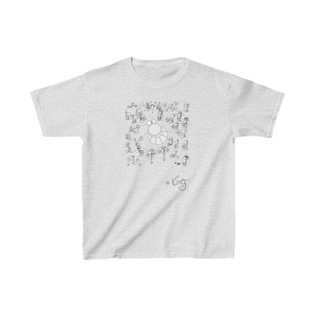 STREET ART PERFORMANCE,Kids Heavy Cotton™ Tee