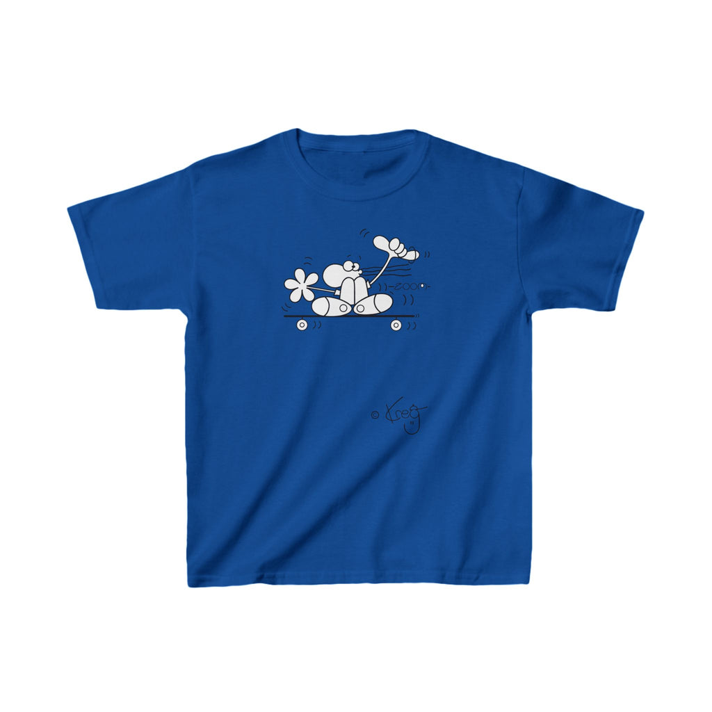 SKATEBOARDER DUDE,Kids Heavy Cotton™ Tee
