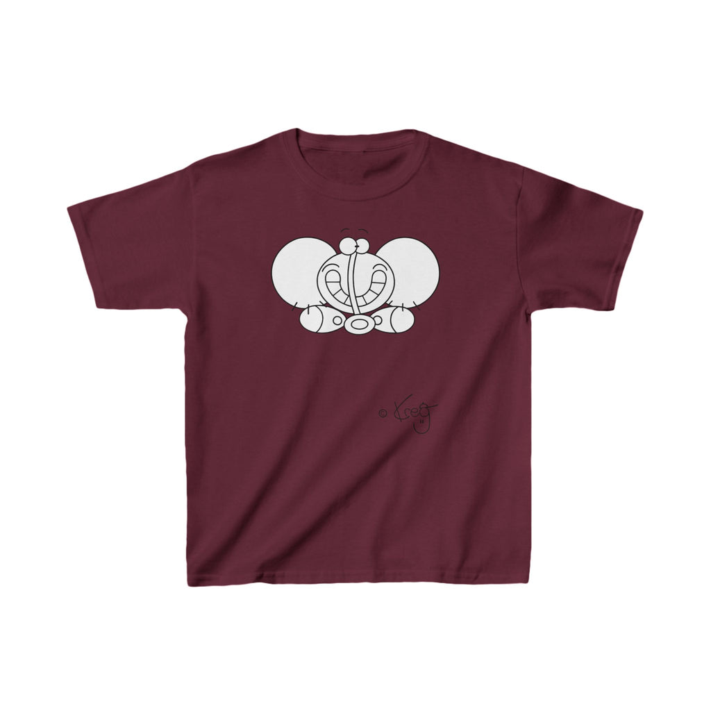 SMILE ELEPHANT,Kids Heavy Cotton™ Tee