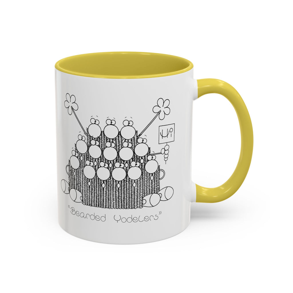 BEARDED YODELERS Colorful Mugs, 11oz 15oz