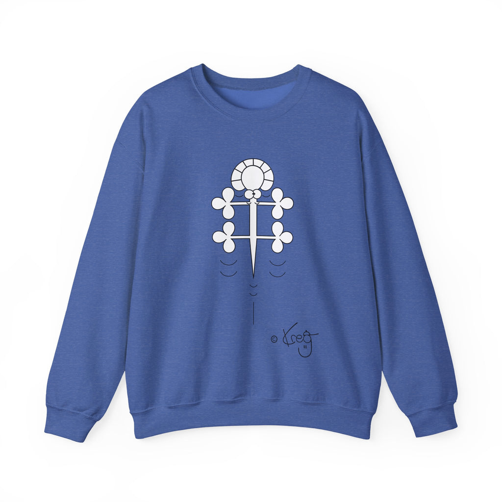 LEAPING LIZARD,Unisex Heavy Blend™ Crewneck Sweatshirt
