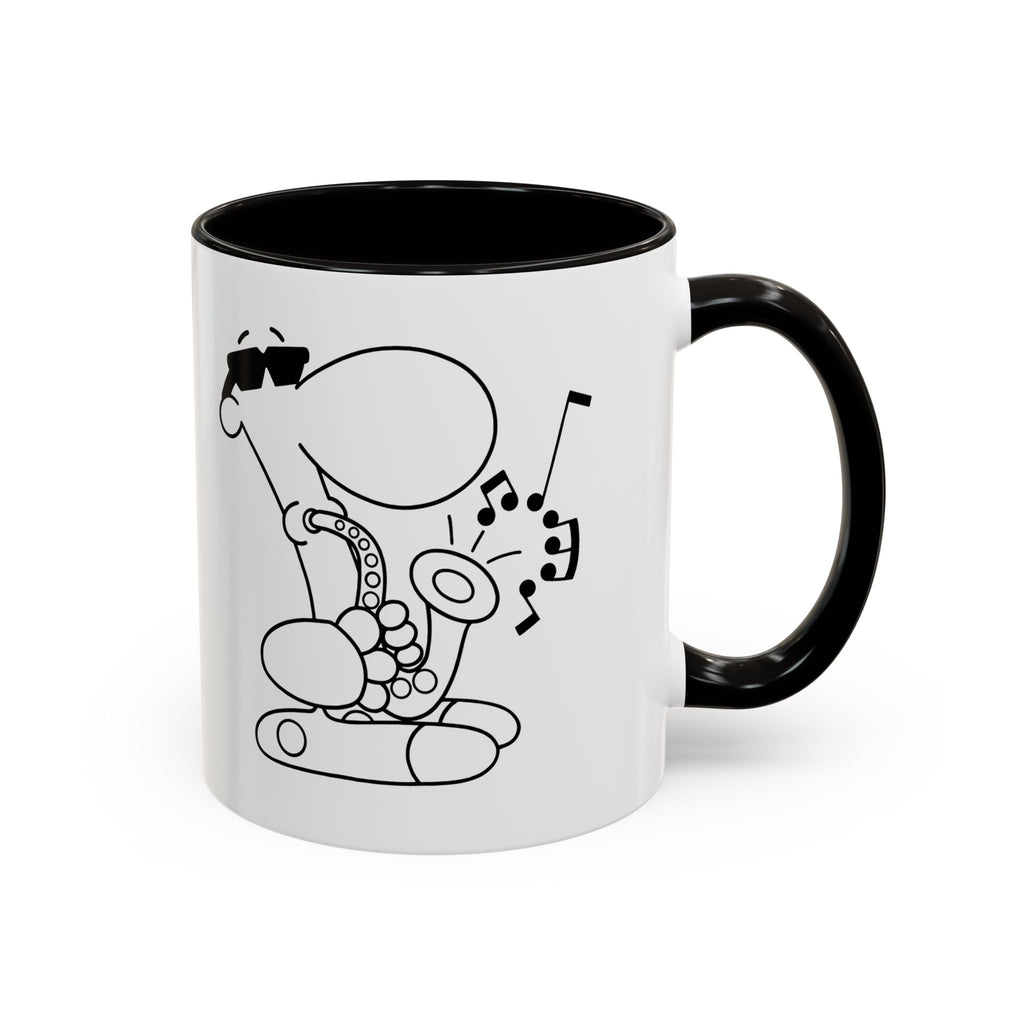 SAX DUDE Colorful Mugs, 11oz 15oz