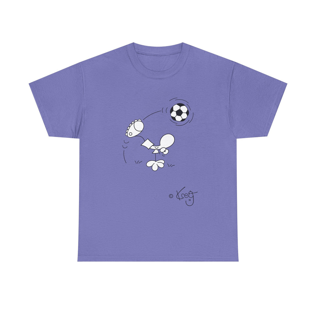 SOCCER DUDE,Unisex Heavy Cotton Tee