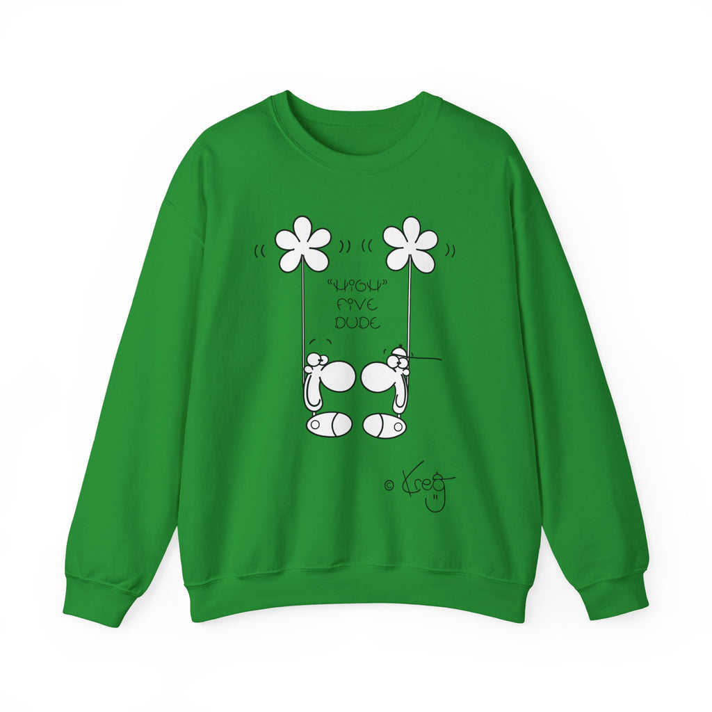 HIGH FIVE,Unisex Heavy Blend™ Crewneck Sweatshirt