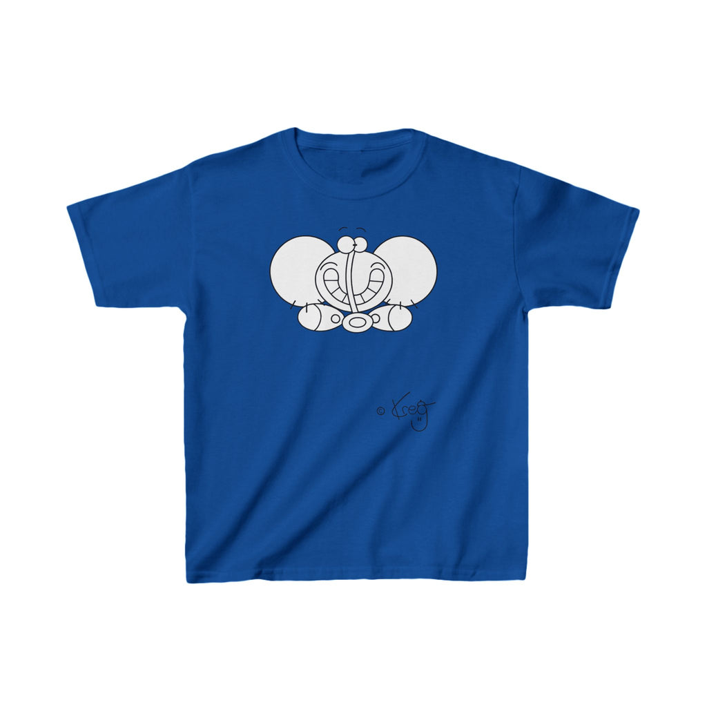 SMILE ELEPHANT,Kids Heavy Cotton™ Tee