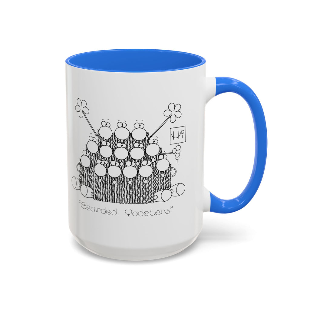 BEARDED YODELERS Colorful Mugs, 11oz 15oz