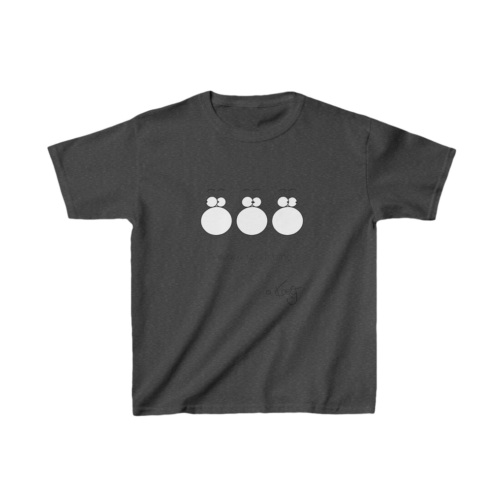 PEOPLE WATCHING,Kids Heavy Cotton™ Tee