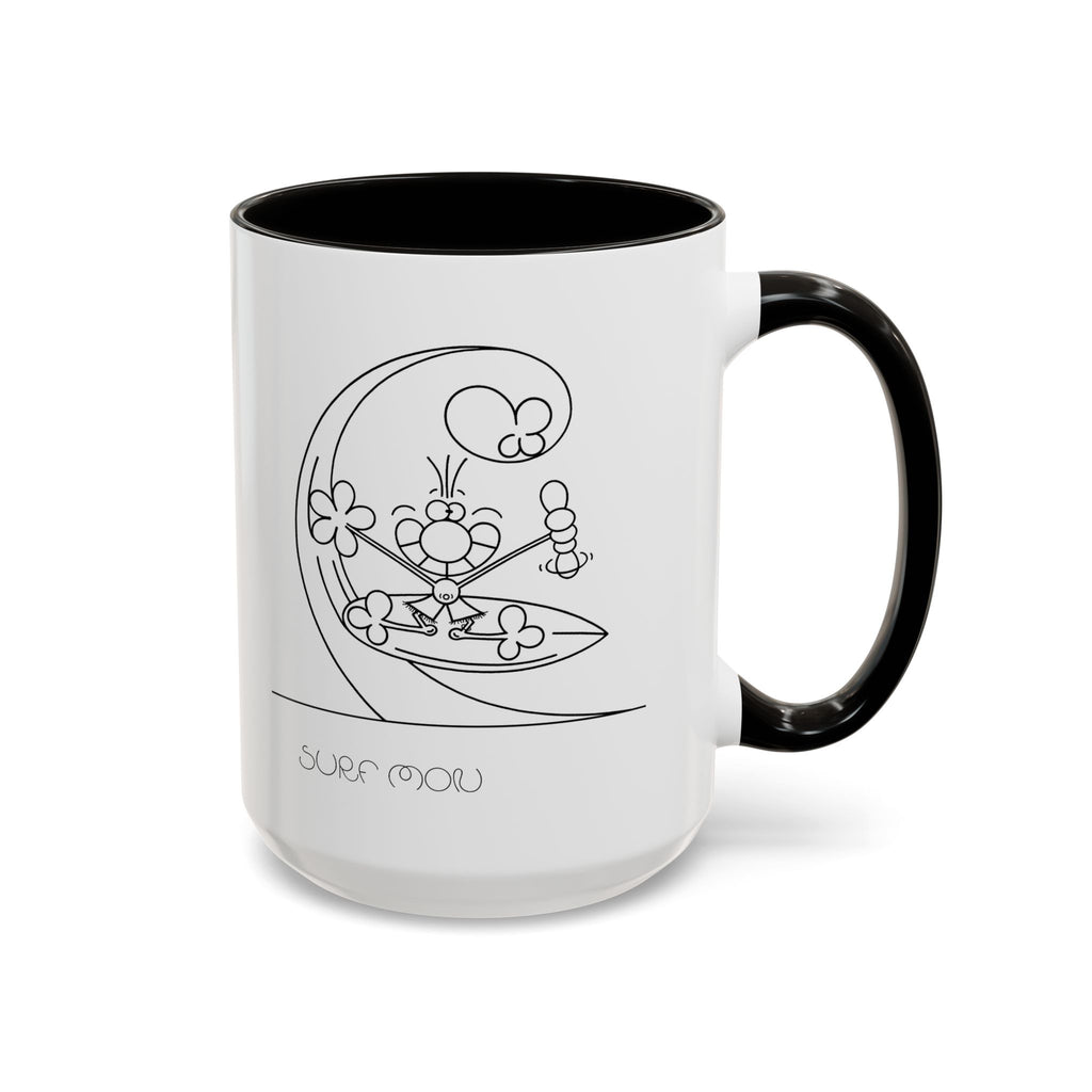SHAKA SURFER Colorful Mugs, 11oz 15oz
