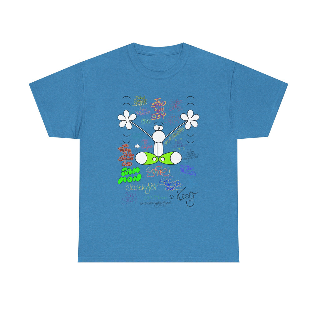 JOY GRAFFITI,Unisex Heavy Cotton Tee