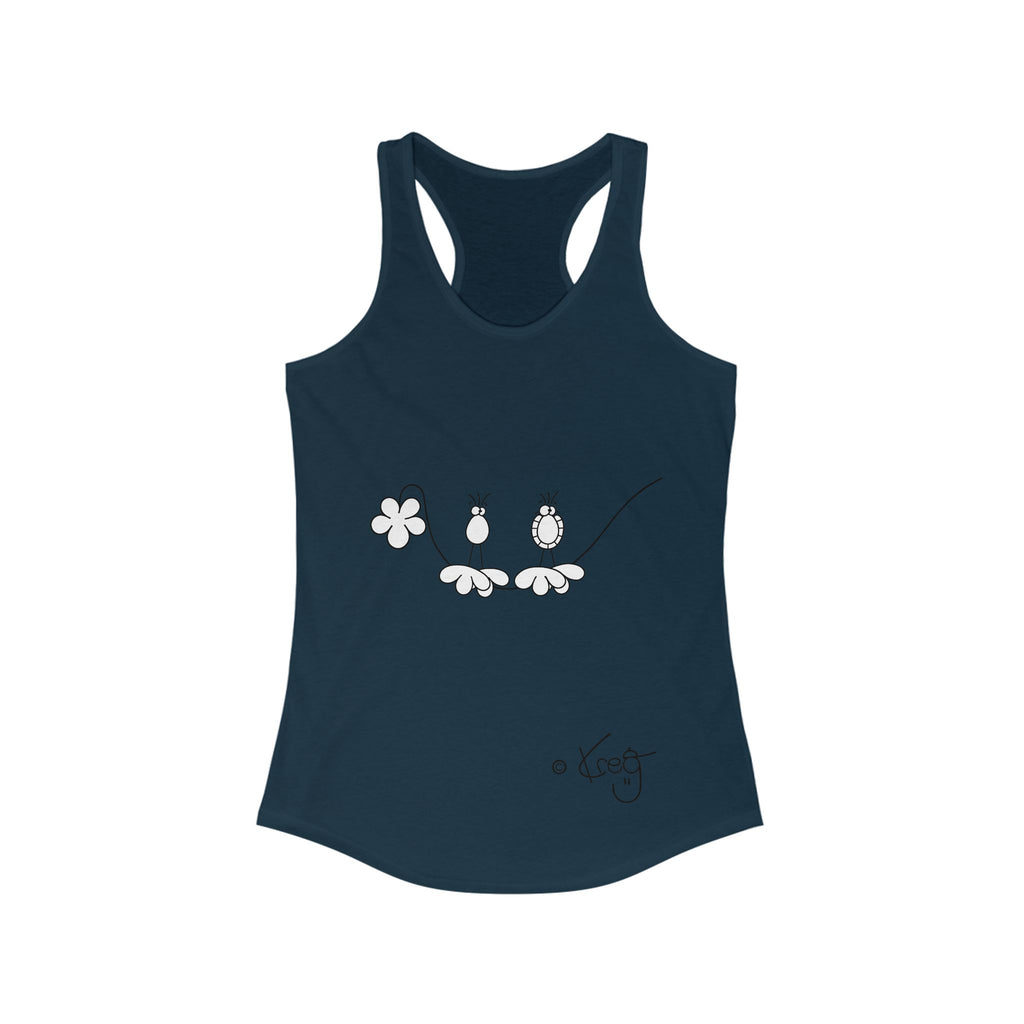SILLY BIRDZ,Women's Ideal Racerback Tank