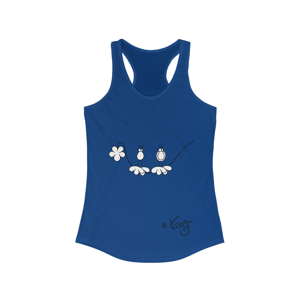 SILLY BIRDZ,Women's Ideal Racerback Tank