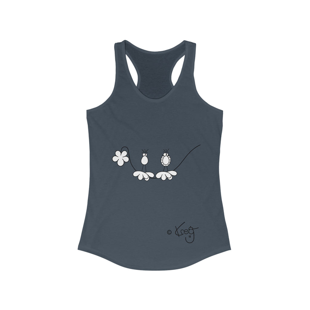 SILLY BIRDZ,Women's Ideal Racerback Tank