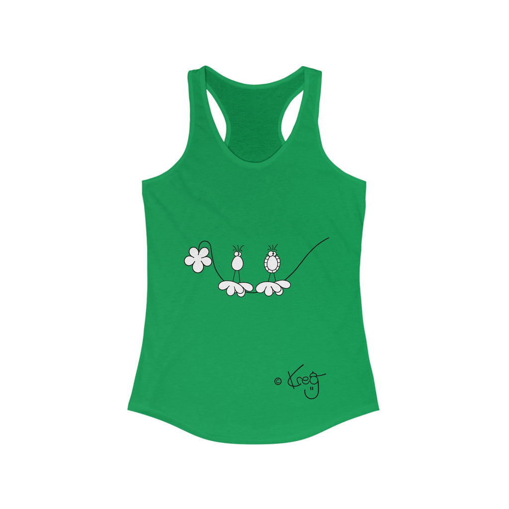 SILLY BIRDZ,Women's Ideal Racerback Tank