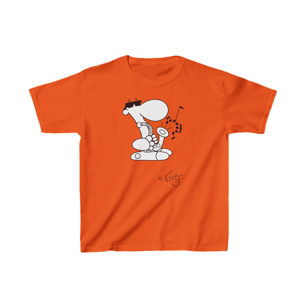 SAX DUDE,Kids Heavy Cotton™ Tee