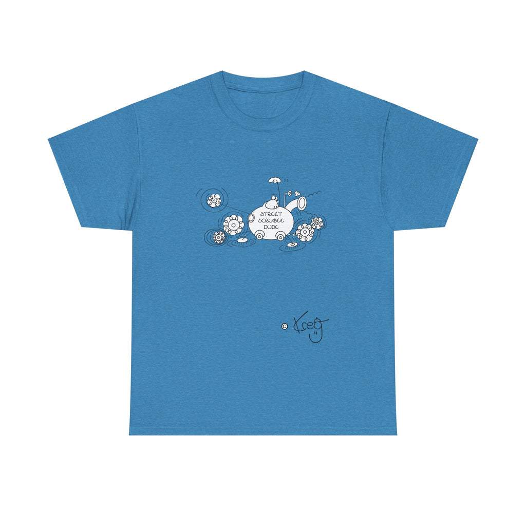STREET SCRUBEE DUDE,Unisex Heavy Cotton Tee