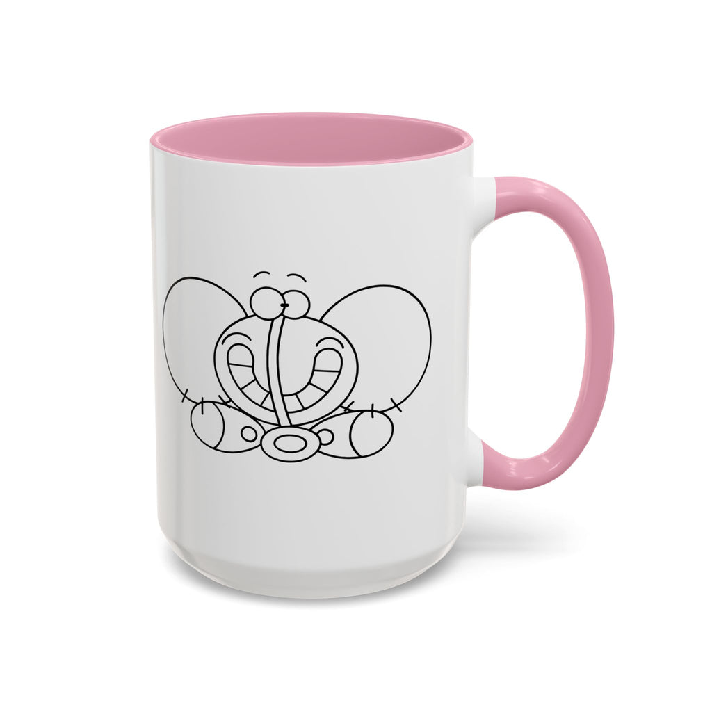 SMILE ELEPHANT Colorful Mugs, 11oz 15oz