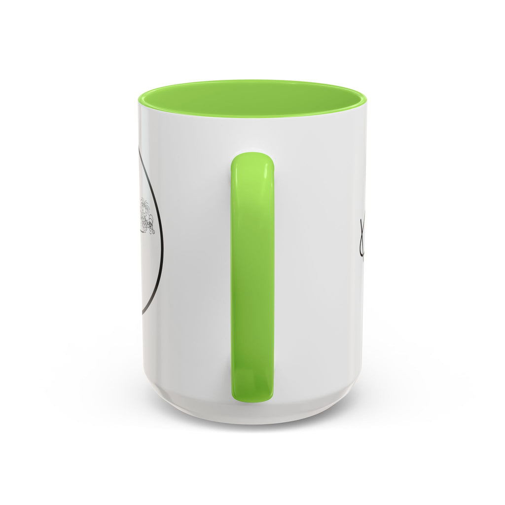 KREG MON ART LOGO Colorful Mugs, 11oz 15 oz