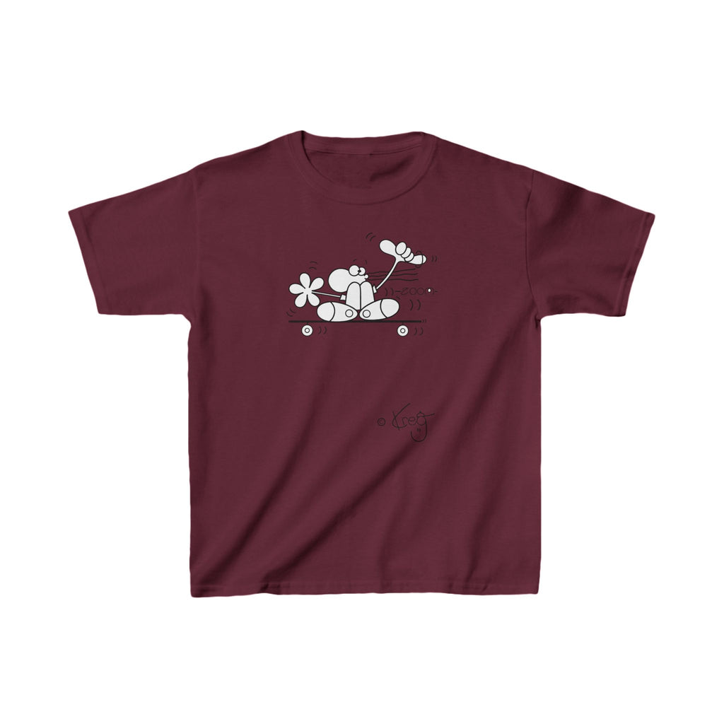 SKATEBOARDER DUDE,Kids Heavy Cotton™ Tee