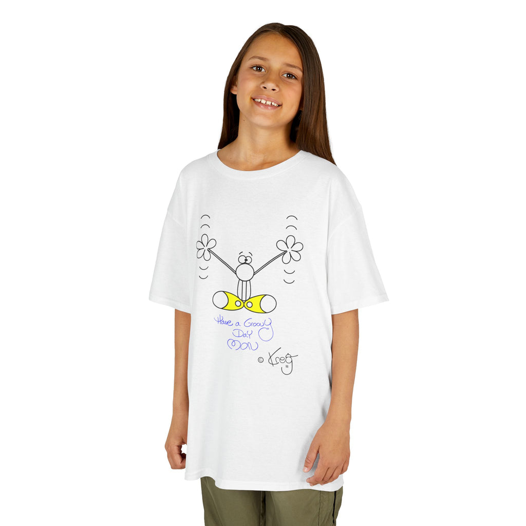 GROOVY DAY,Kids Heavy Cotton™ Tee