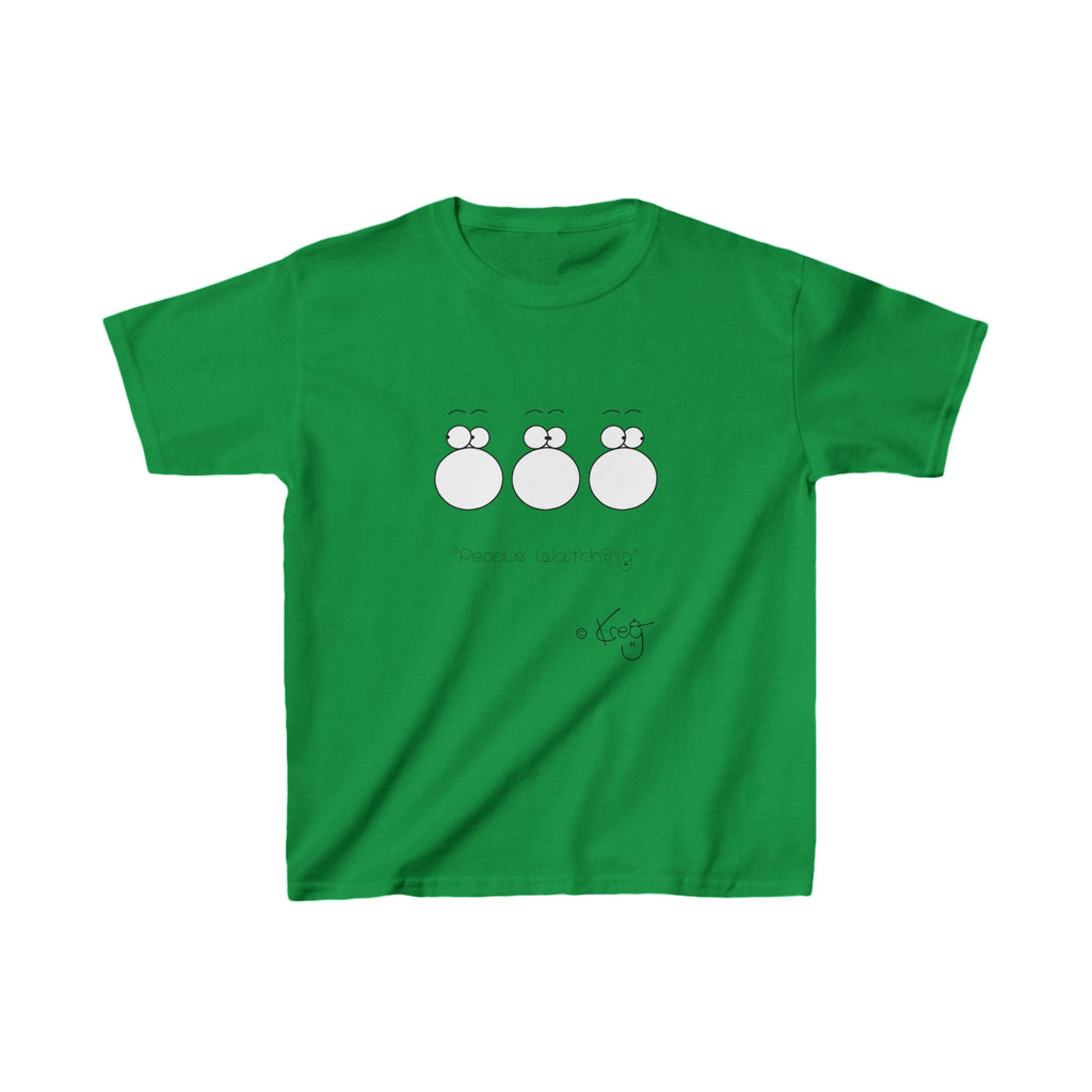 PEOPLE WATCHING,Kids Heavy Cotton™ Tee