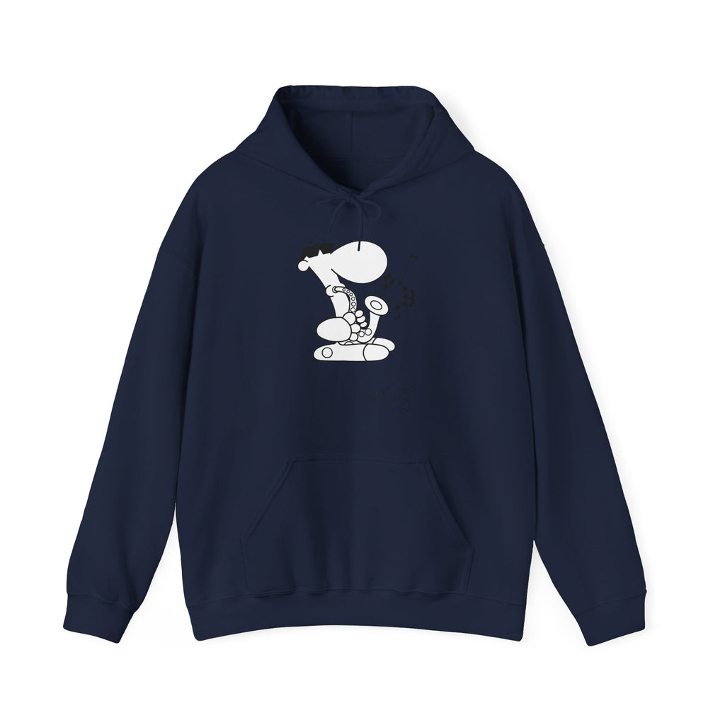 SAX DUDE,Unisex Heavy Blend™ Hooded Sweatshirt