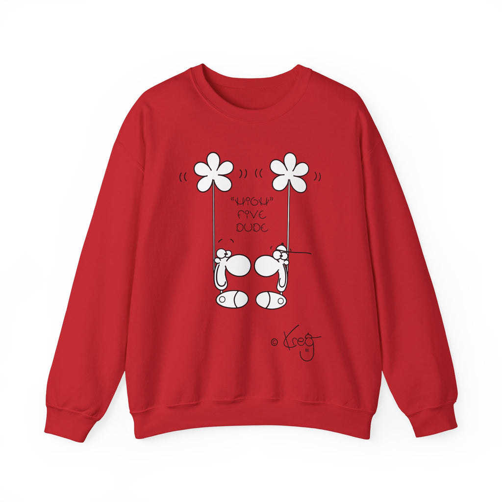 HIGH FIVE,Unisex Heavy Blend™ Crewneck Sweatshirt