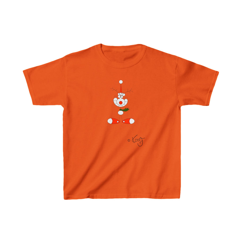SMILE REINDEER,Kids Heavy Cotton™ Tee