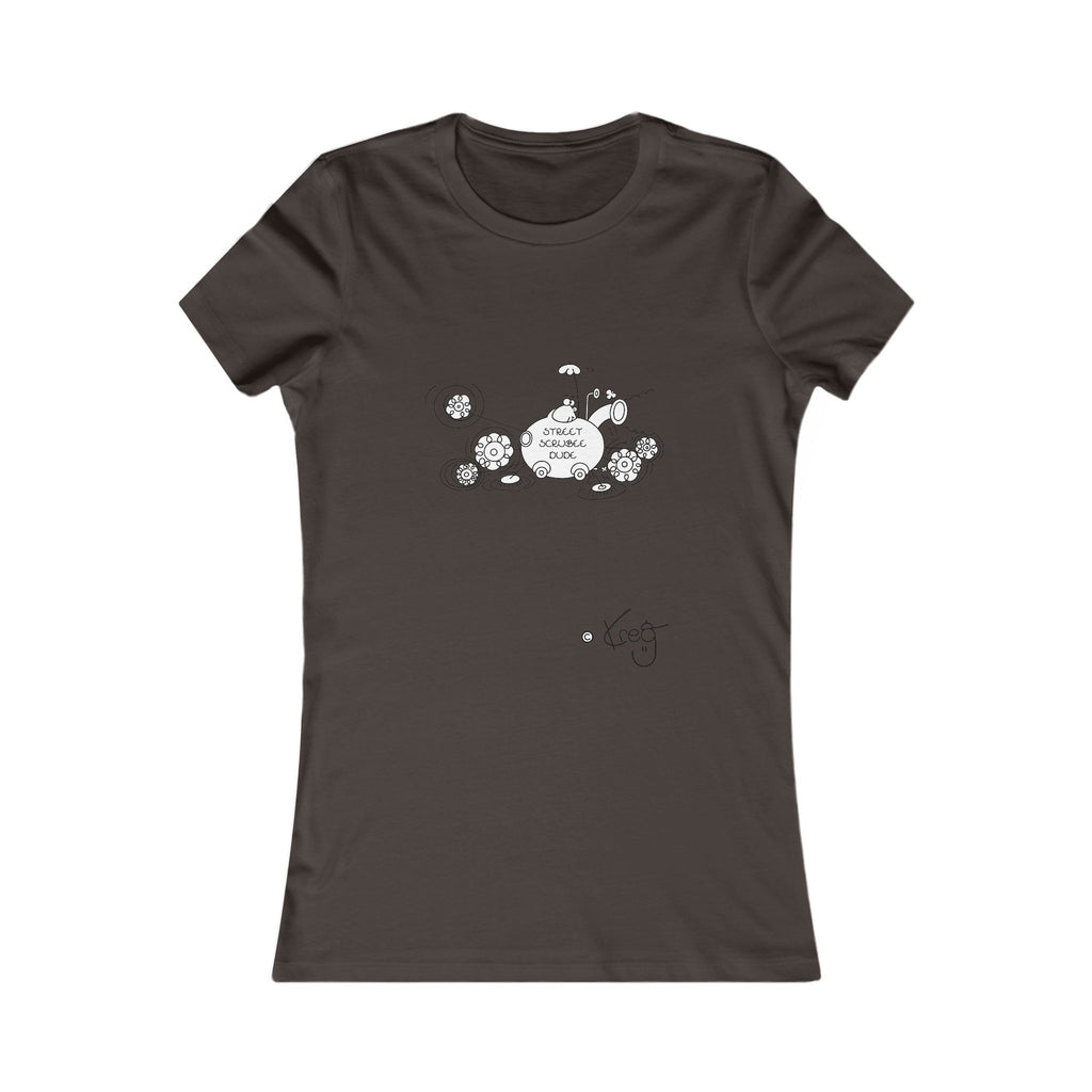 STREET SCRUBEE DUDE,Women's Favorite Tee