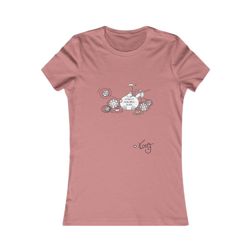 STREET SCRUBEE DUDE,Women's Favorite Tee