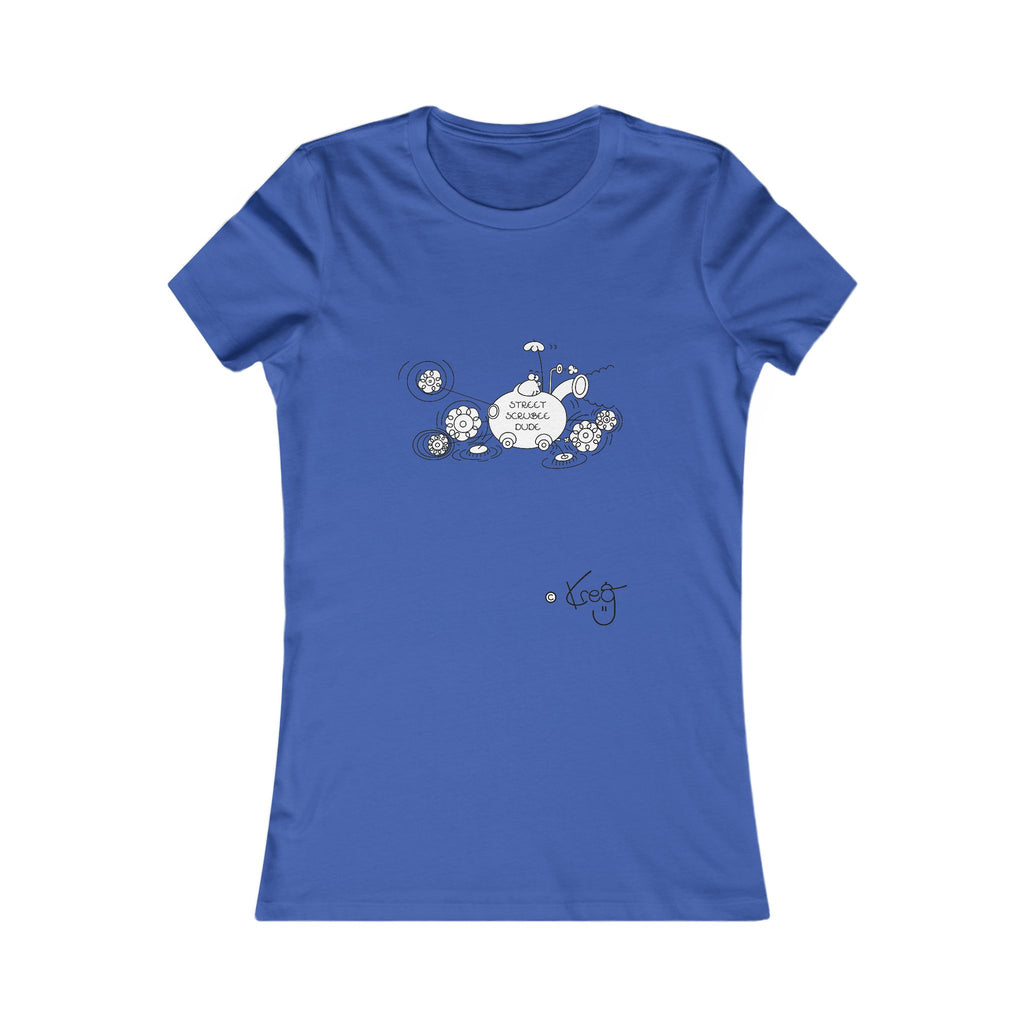 STREET SCRUBEE DUDE,Women's Favorite Tee