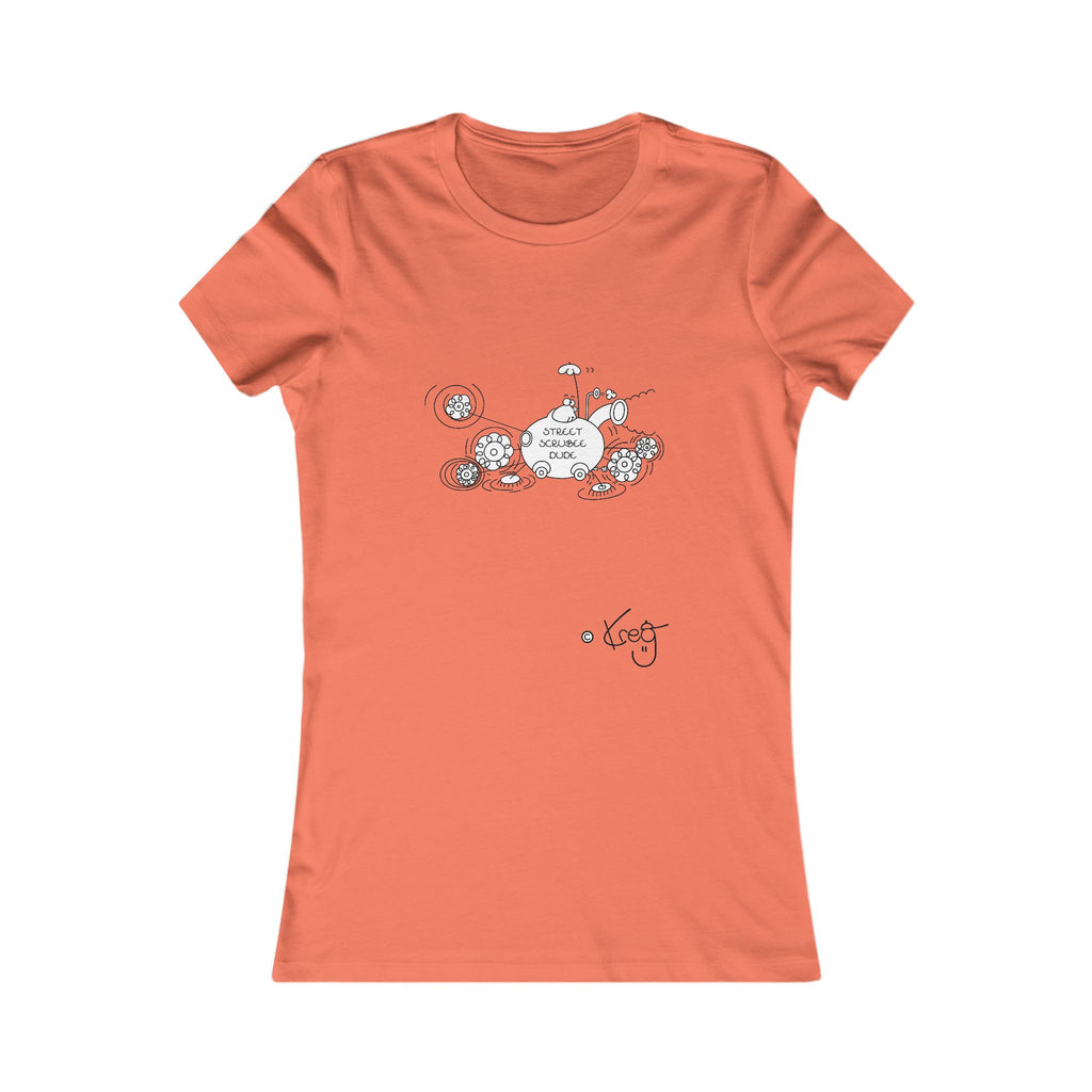 STREET SCRUBEE DUDE,Women's Favorite Tee