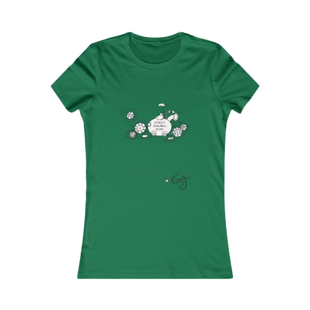 STREET SCRUBEE DUDE,Women's Favorite Tee