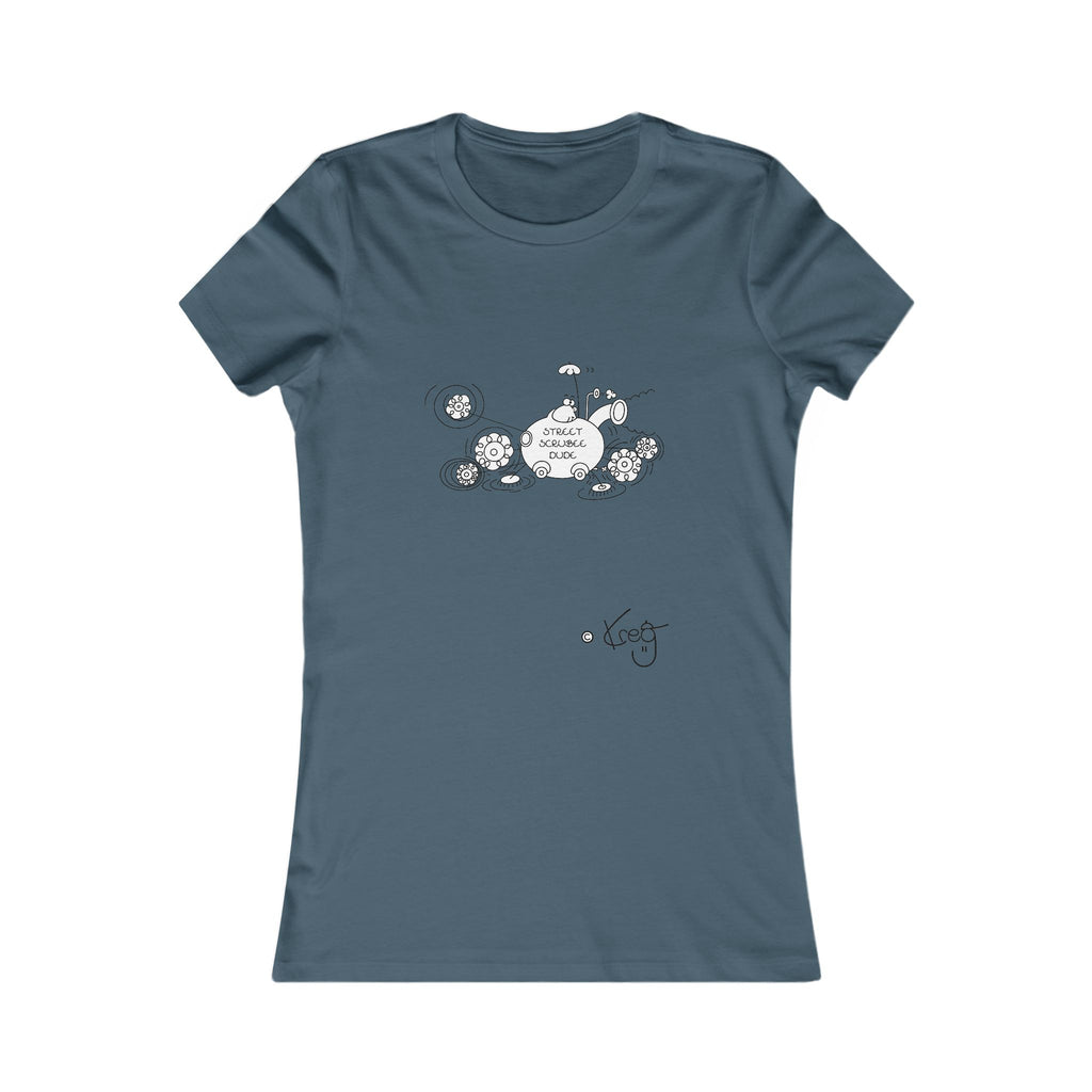 STREET SCRUBEE DUDE,Women's Favorite Tee