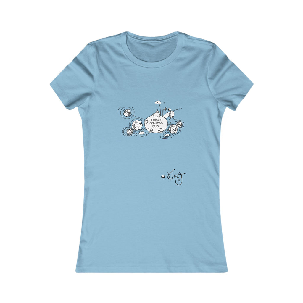 STREET SCRUBEE DUDE,Women's Favorite Tee