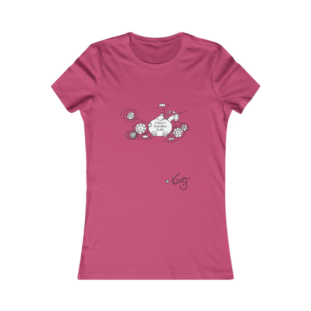 STREET SCRUBEE DUDE,Women's Favorite Tee