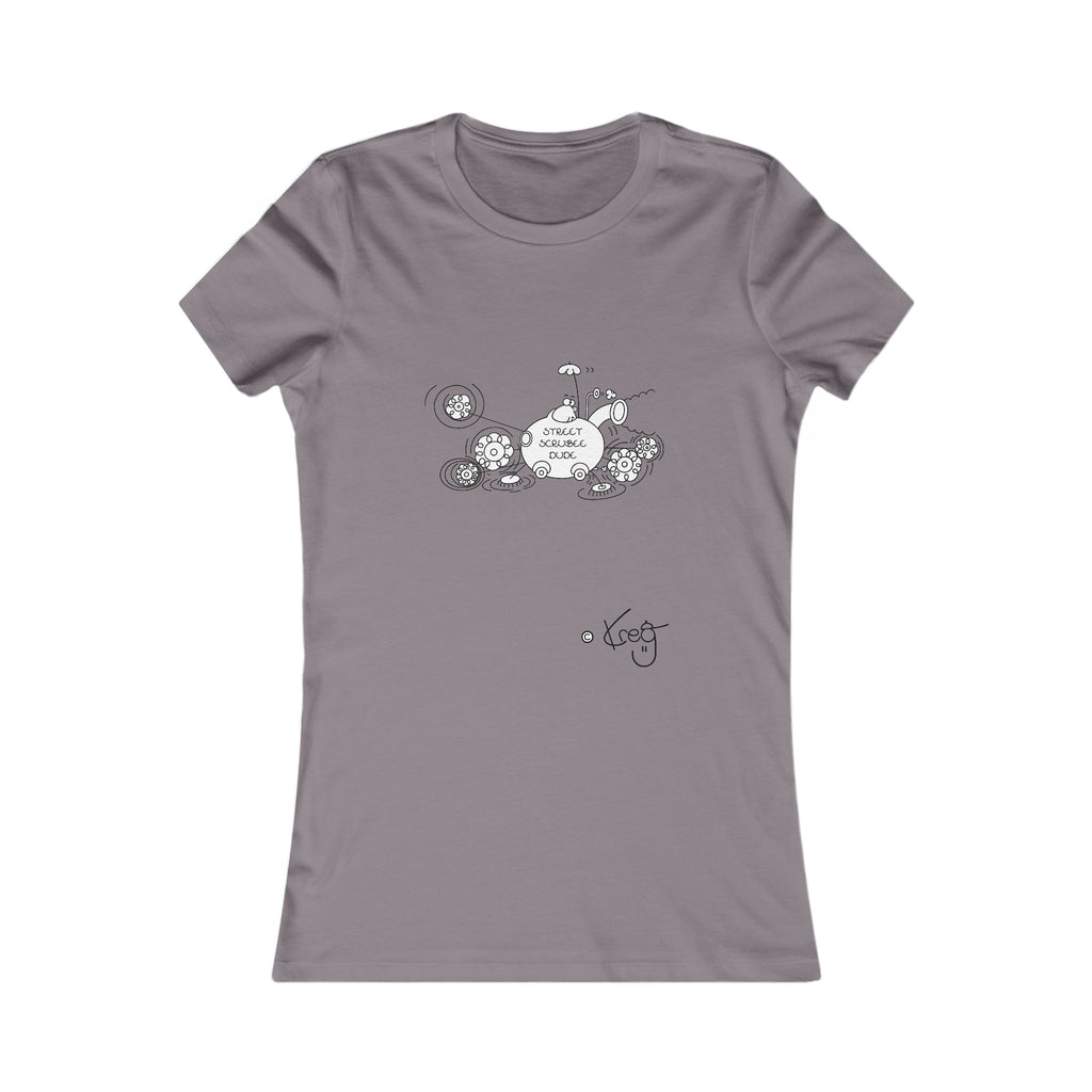 STREET SCRUBEE DUDE,Women's Favorite Tee