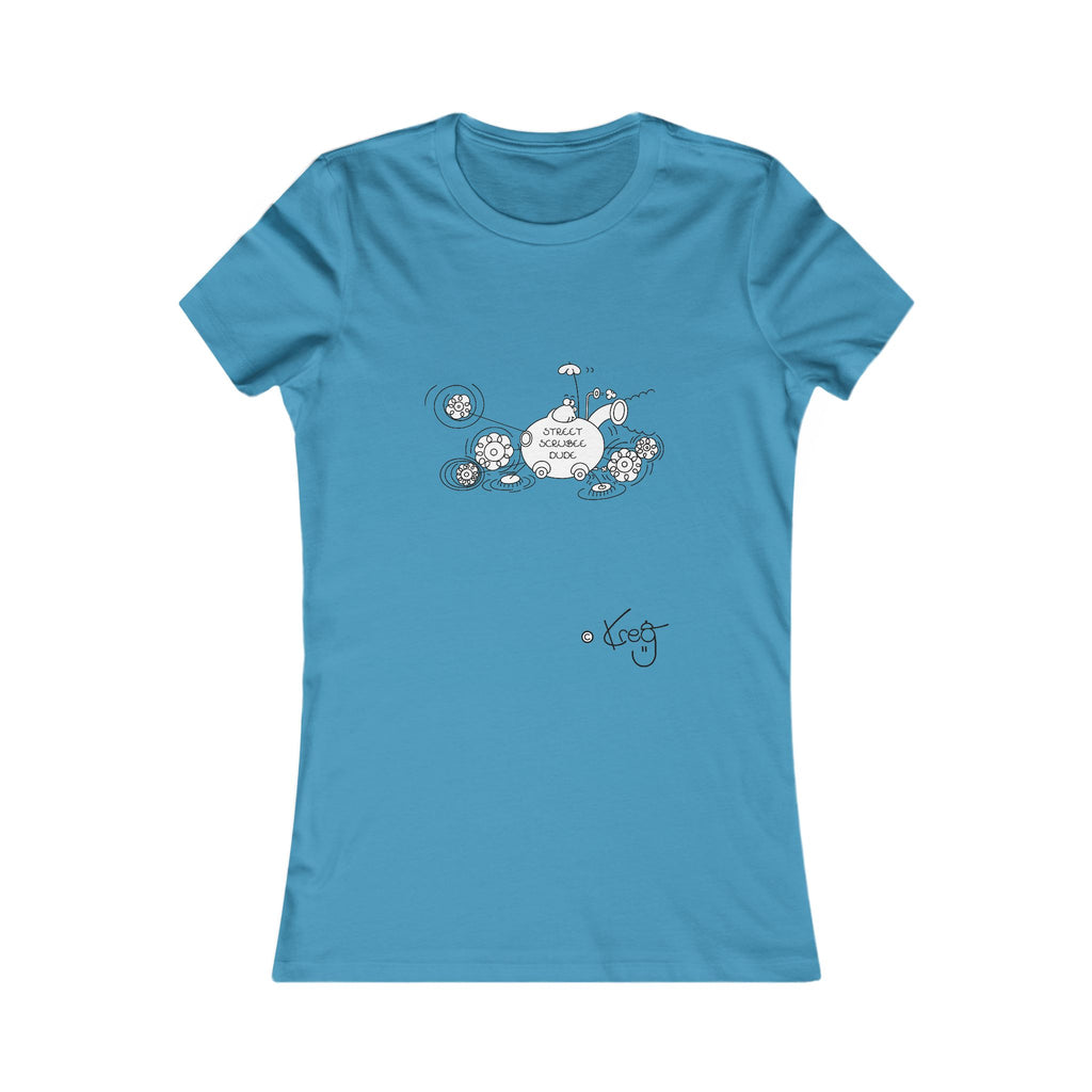 STREET SCRUBEE DUDE,Women's Favorite Tee