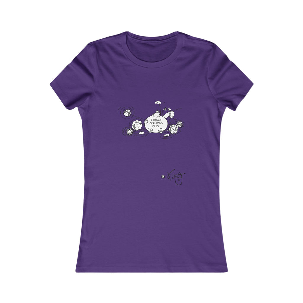STREET SCRUBEE DUDE,Women's Favorite Tee