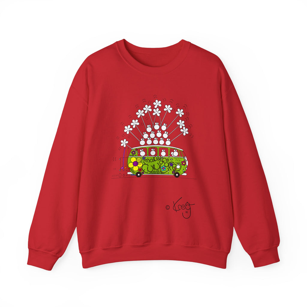 MAKE FUN OF LIFE,Unisex Heavy Blend™ Crewneck Sweatshirt