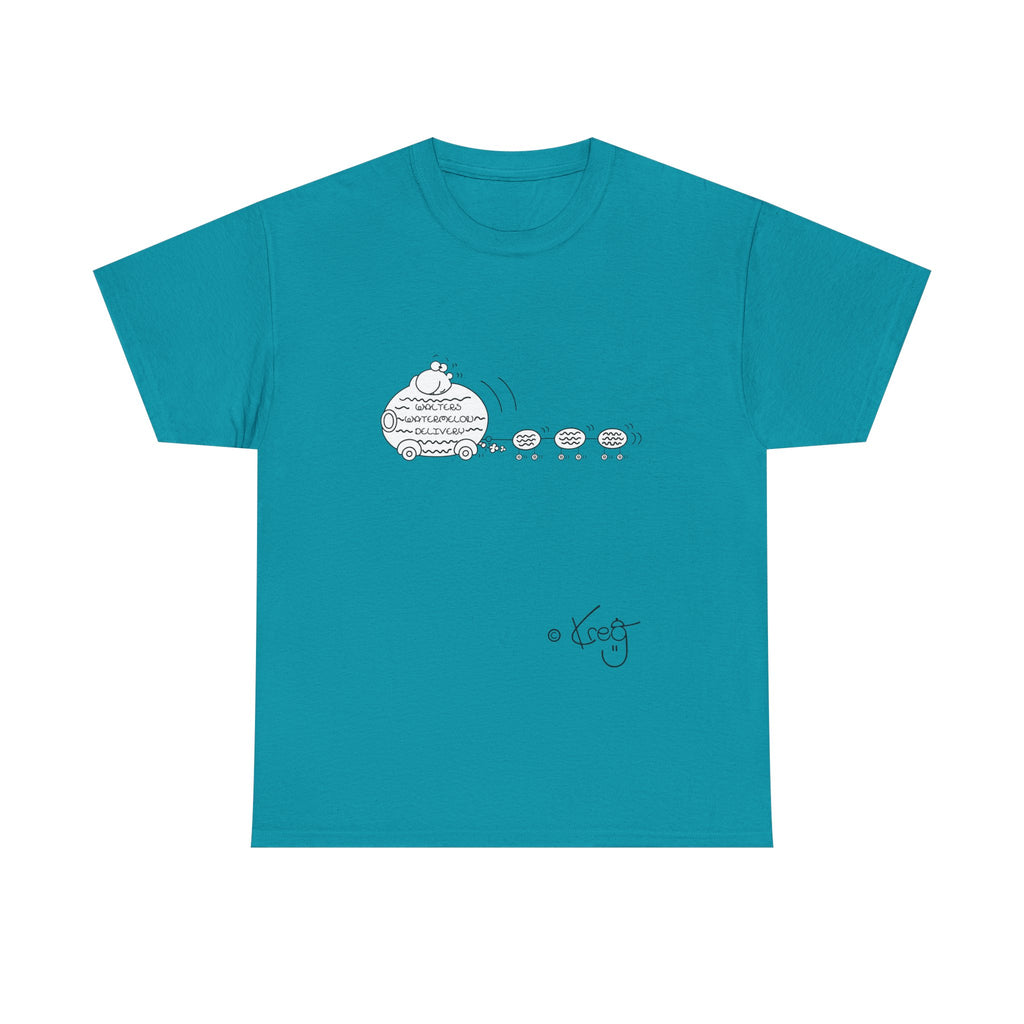 WALTER'S WATERMELON DELIVERY,Unisex Heavy Cotton Tee