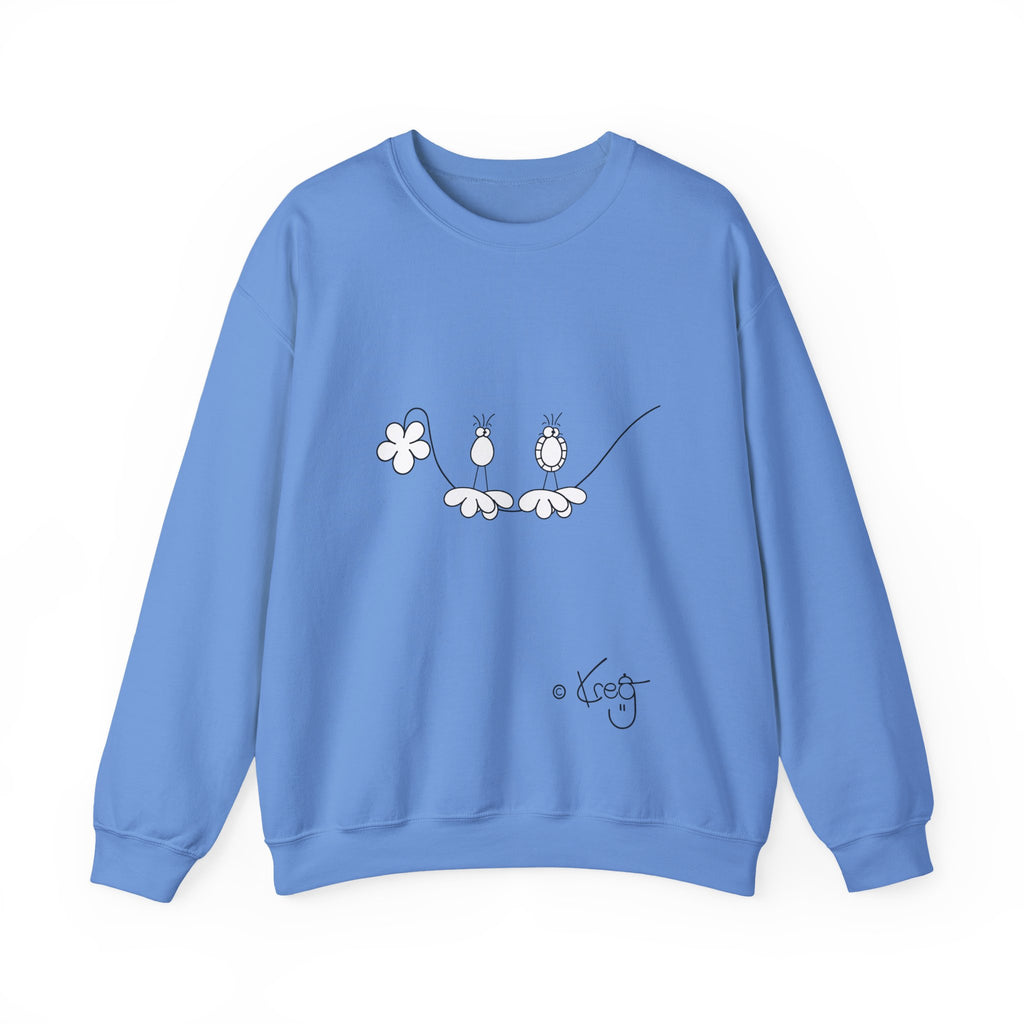 SILLY BIRDZ,Unisex Heavy Blend™ Crewneck Sweatshirt