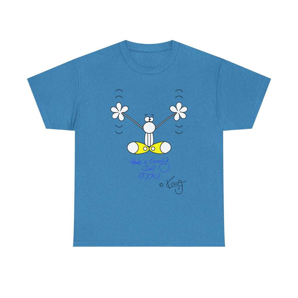 GROOVY DAY,Unisex Heavy Cotton Tee