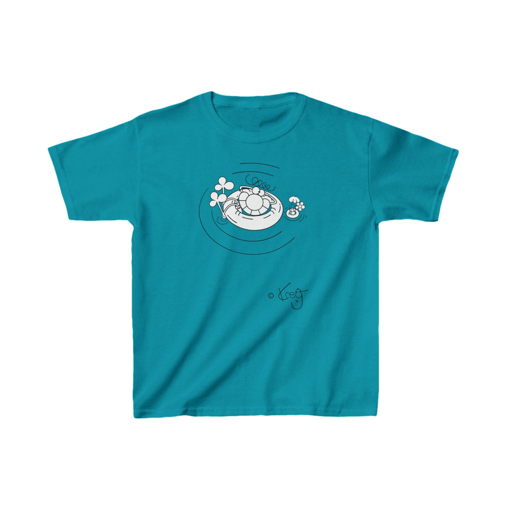 INNER TUBE DUDE,Kids Heavy Cotton™ Tee