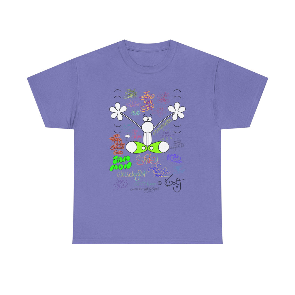 JOY GRAFFITI,Unisex Heavy Cotton Tee