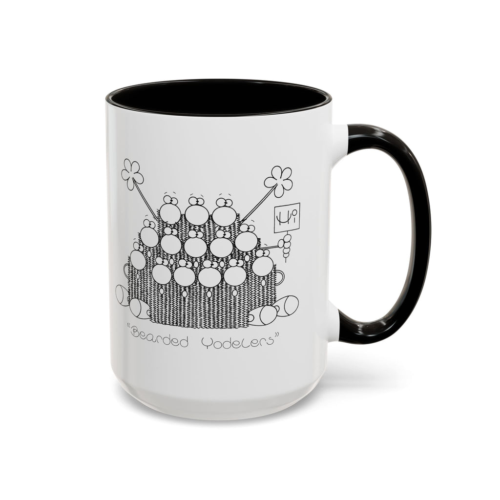 BEARDED YODELERS Colorful Mugs, 11oz 15oz