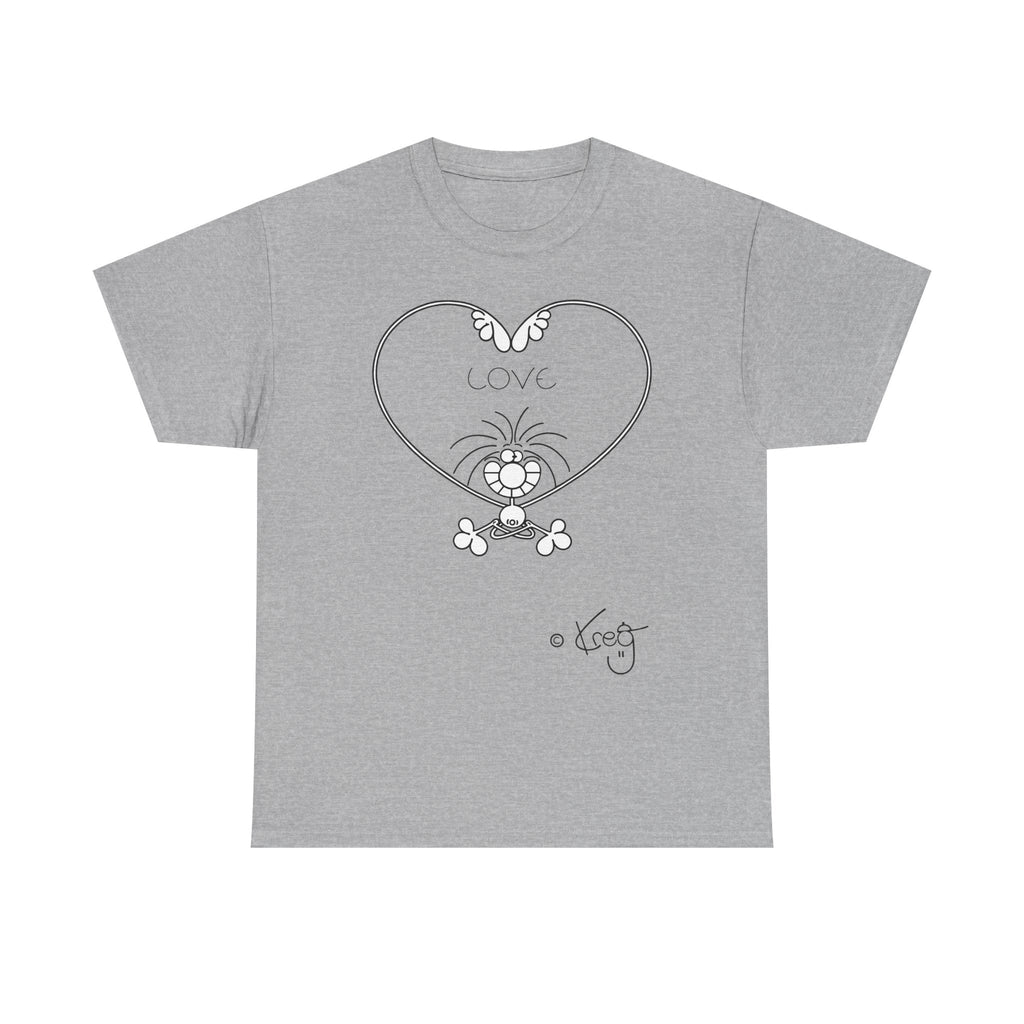LOV YOGA,Unisex Heavy Cotton Tee